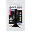LOVETOY LURE ME BLACK SILIOCNE BUTT PLUG - LARGE LOVETOY LURE ME BLACK SILIOCNE BUTT PLUG - LARGE